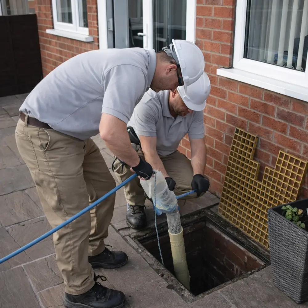 Blocked drain repair service in Wembley